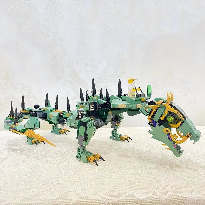 Ninja Mecha Dragon Building Blocks for Kids