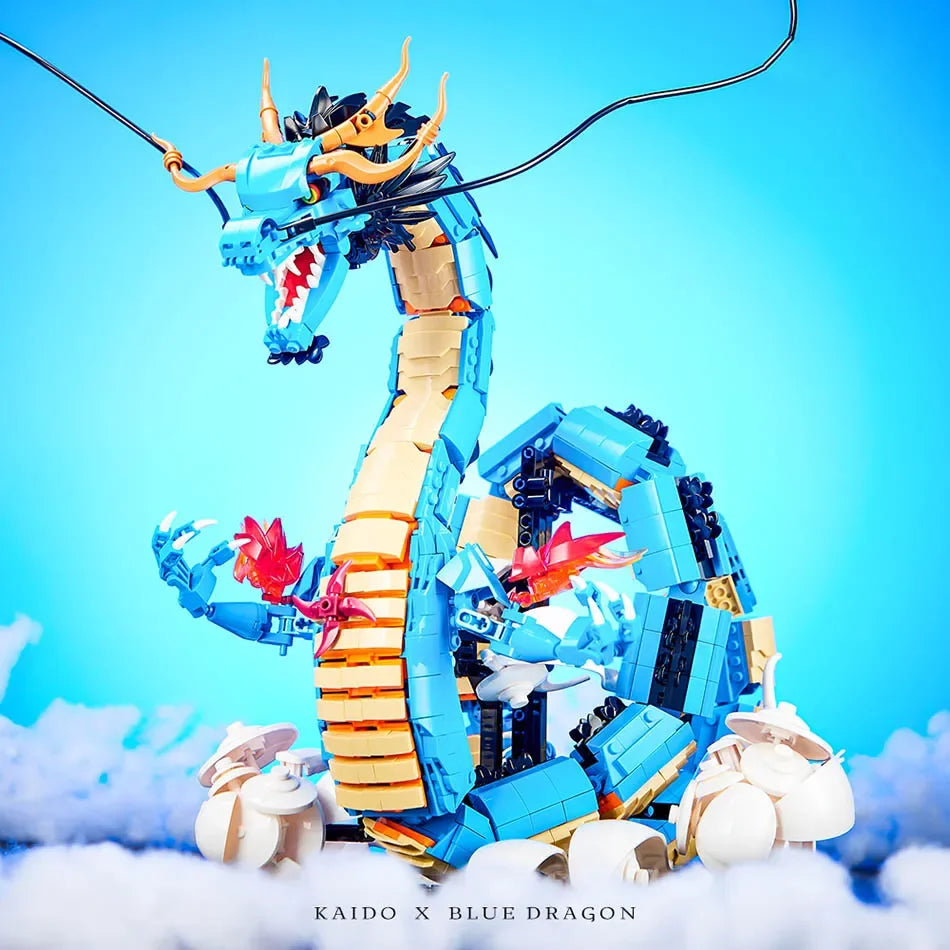 One Piece Kaido Dragon Building Blocks