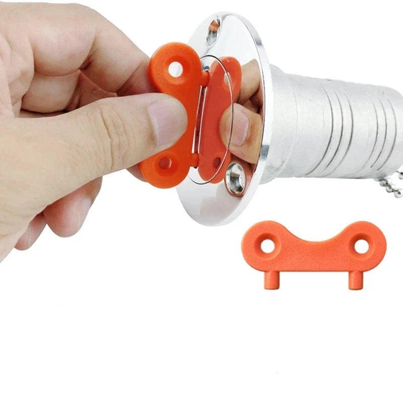 Nylon Marine Boat Yacht Fuel Water Gas Tank Filler Spare Key