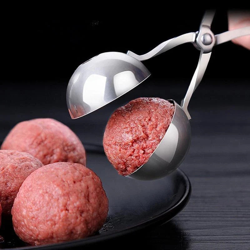 Stainless Steel Meatball Maker – Non-Stick Meatball & Rice Ball Shaper