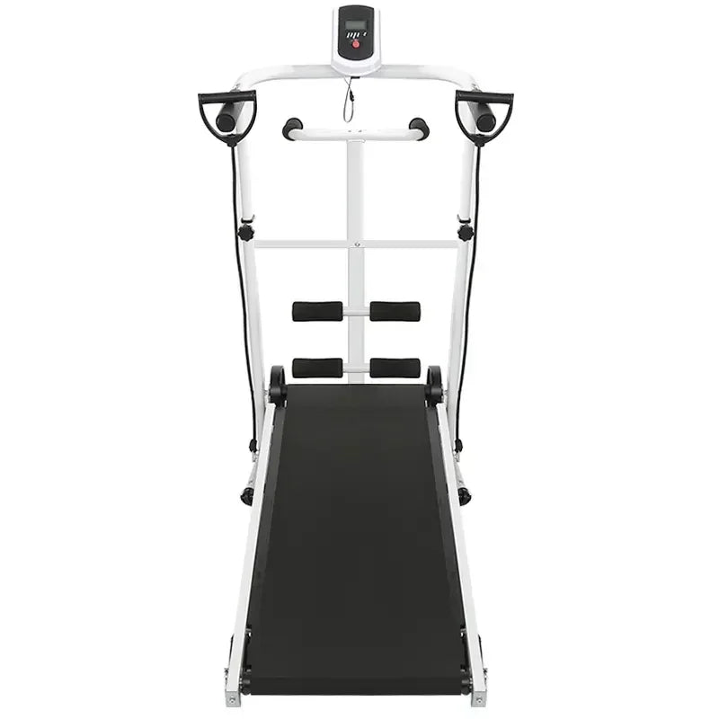 Adjustable Silent Mechanical Treadmill for Home Fitness
