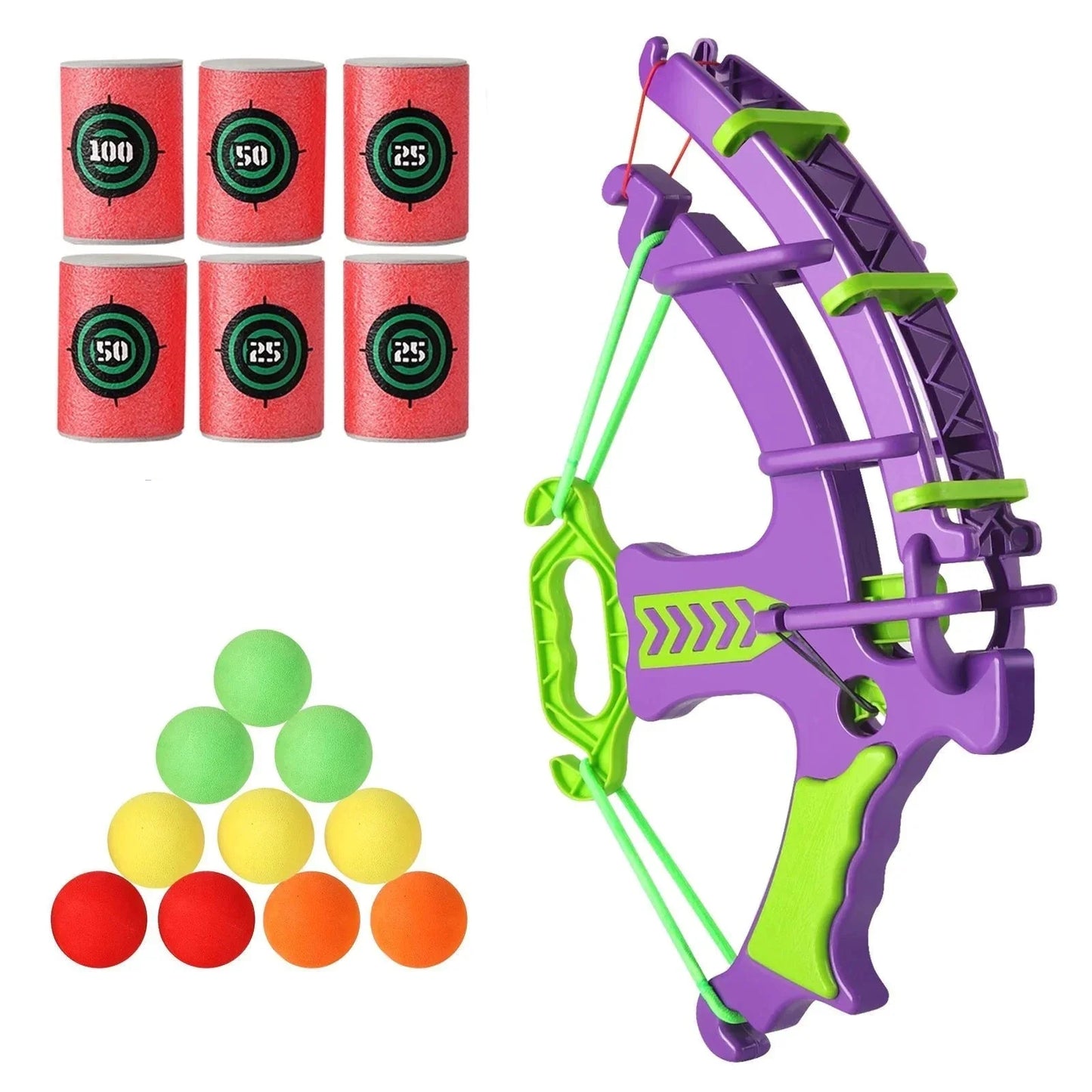 Kid Slingshot Target Sticky Ball Dartboard