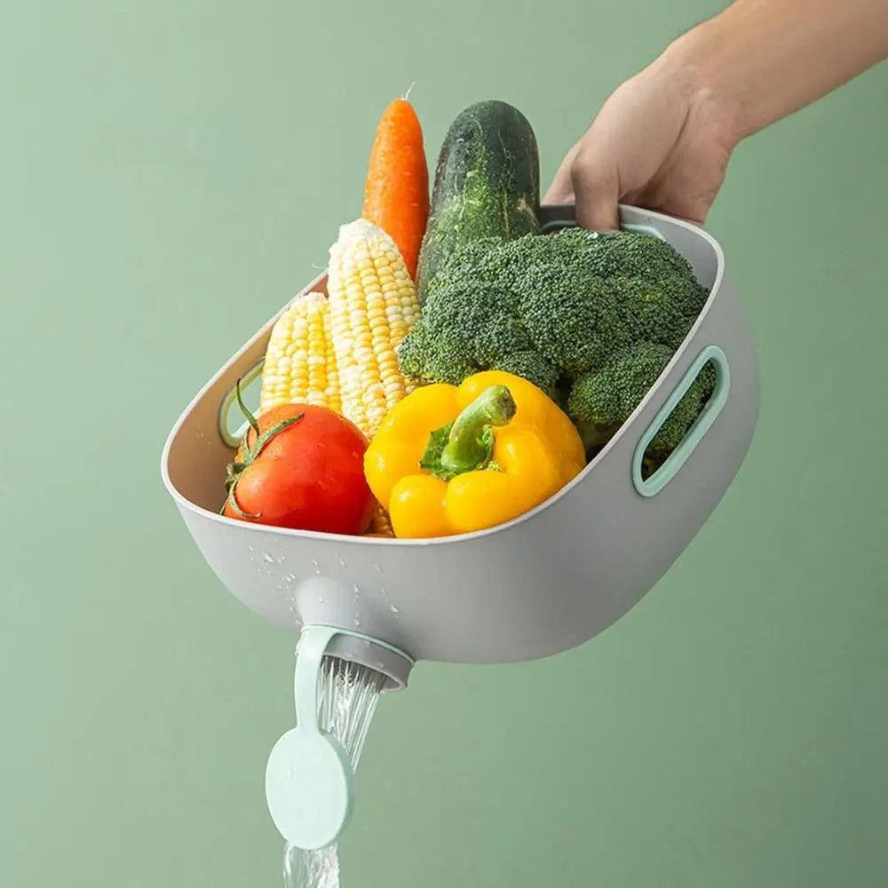 Multifunctional Rice and Fruit Colander Strainer