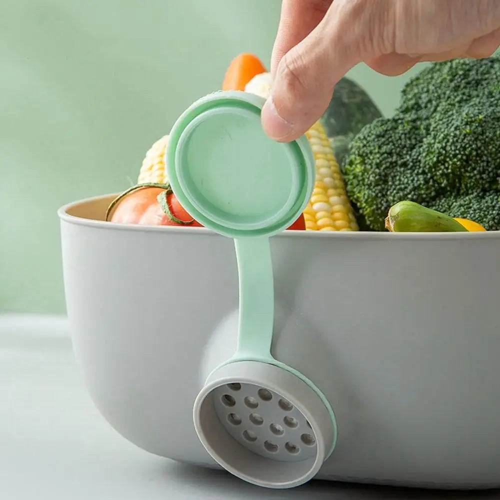 Multifunctional Rice and Fruit Colander Strainer