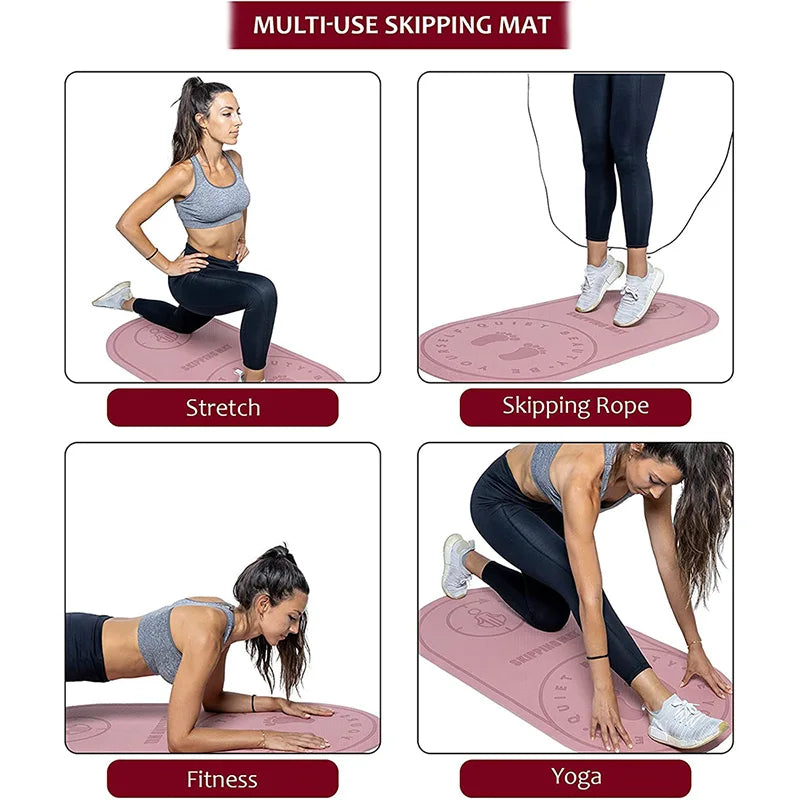 Jump Rope Mat Thicken Shock Absorbent