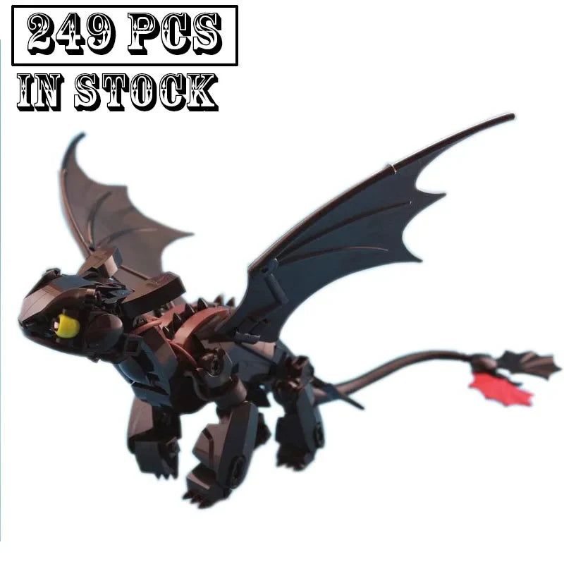 Night Dragon Building Block Set for Kids (249pcs)