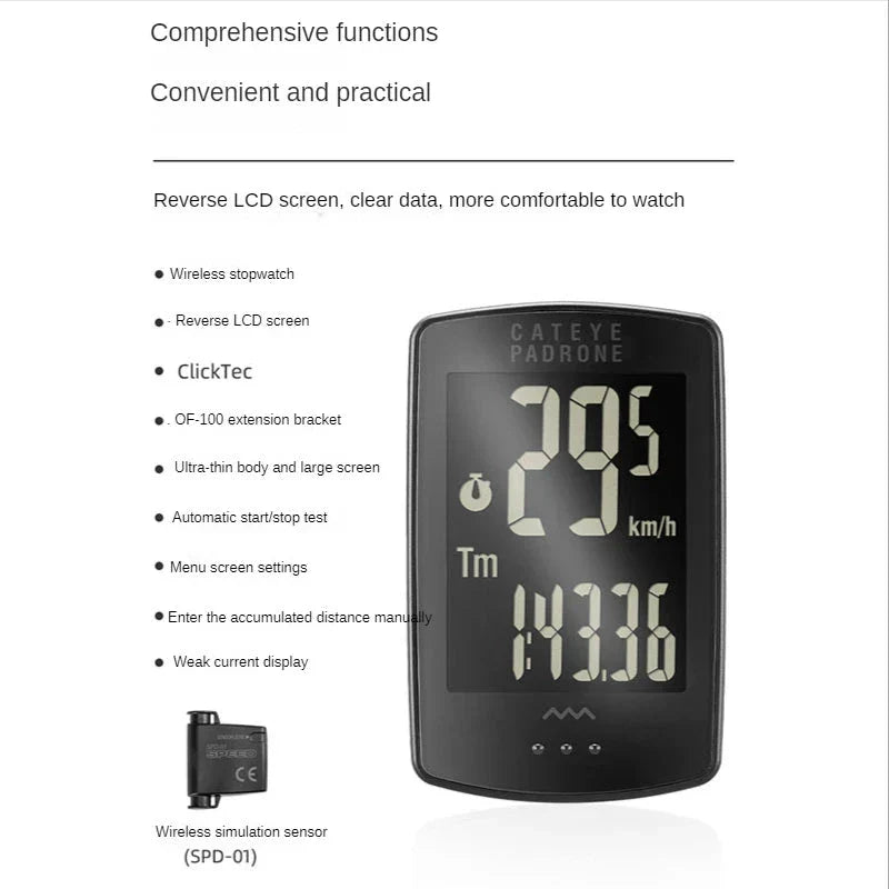 Mountain Road Bike Wireless Computer