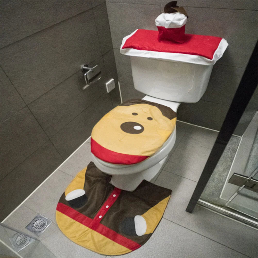Cute Christmas Toilet Seat Covers