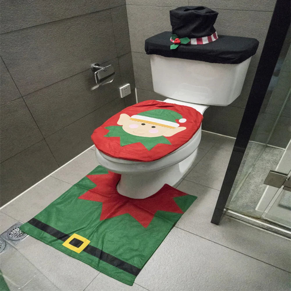 Cute Christmas Toilet Seat Covers