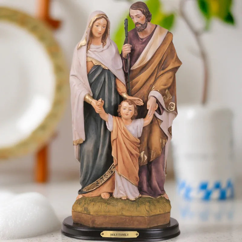 Virgin Mary Joseph Nativity Sculpture