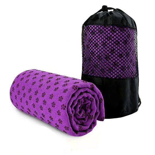 Foldable Non-Slip Yoga Towel Exercise Mat