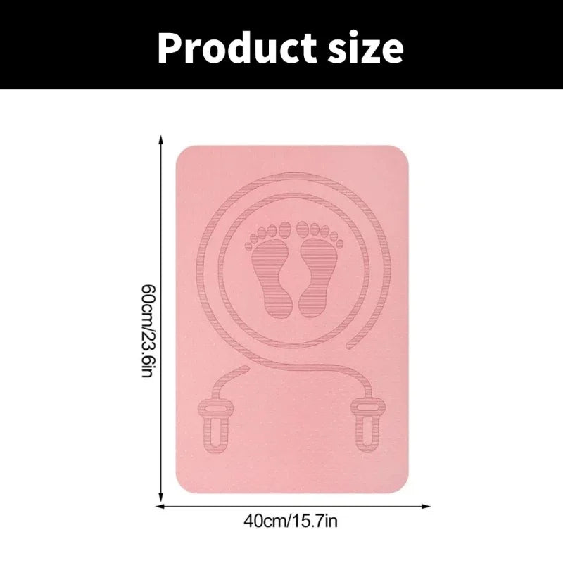 Nonslip Exercise Yoga Mat for Home Gym & Outdoors