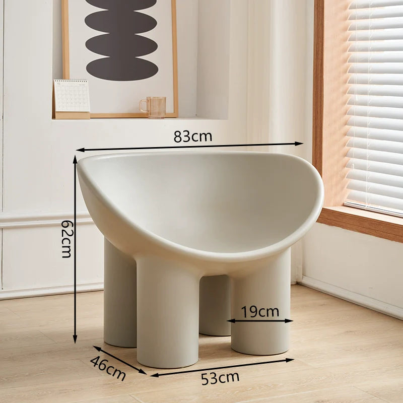 Nordic Roly Poly Lounge Chair