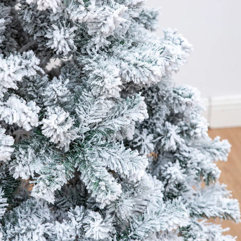 2.4m (240 cm) Snow Flocked Christmas Tree