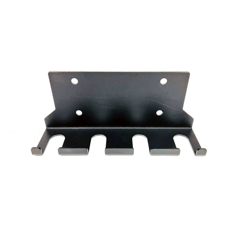 Wall Barbell Pole Placement Rack – Black – 14x10x16