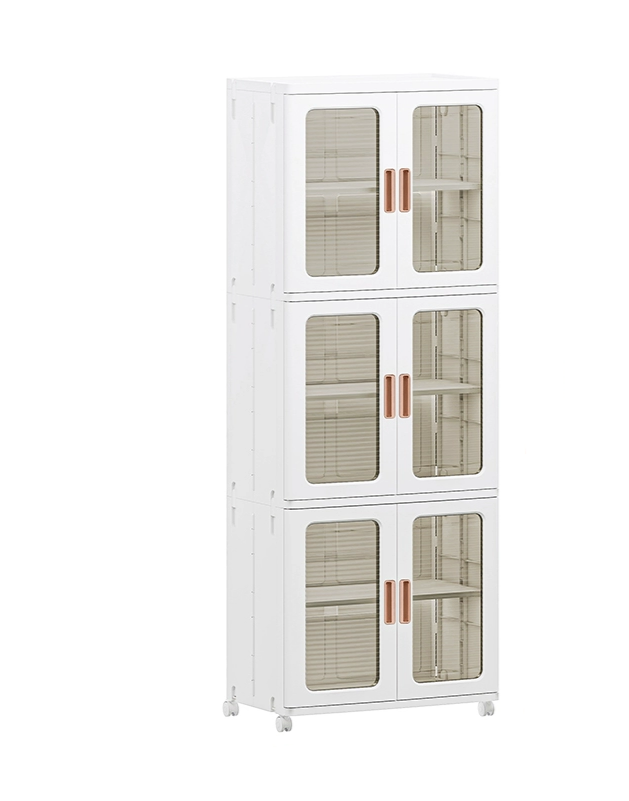 Foldable Plastic Storage Cabinet for Clothes & Toys