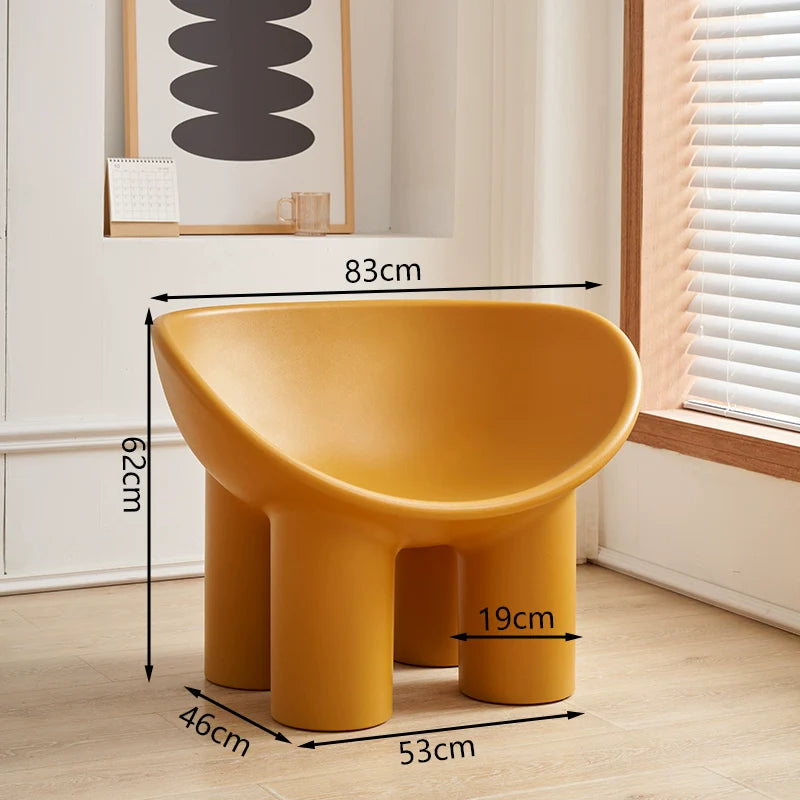 Nordic Roly Poly Lounge Chair