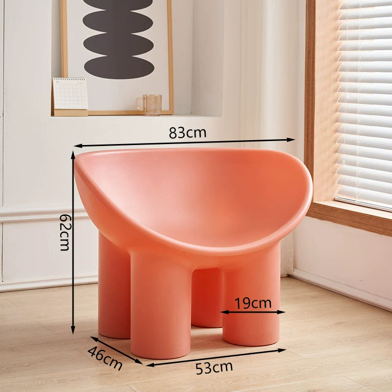 Nordic Roly Poly Lounge Chair