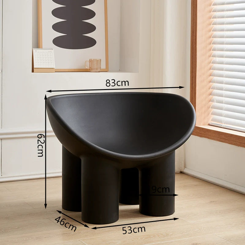 Nordic Roly Poly Lounge Chair