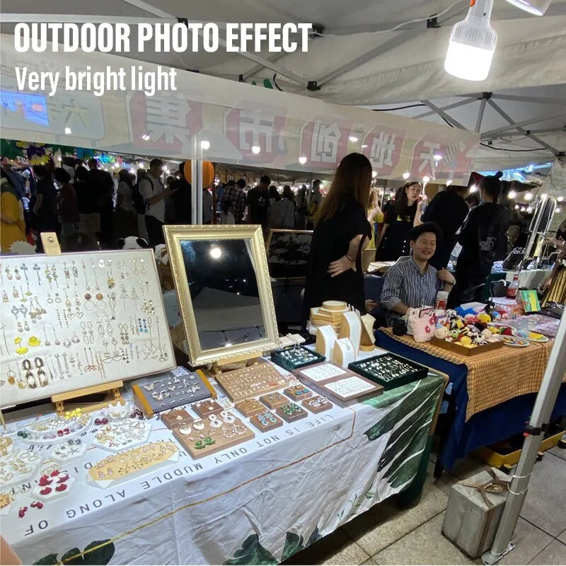 Outdoor USB Rechargeable LED Emergency Camping Light