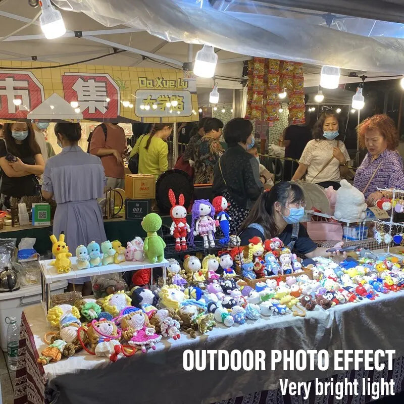 Outdoor USB Rechargeable LED Emergency Camping Light