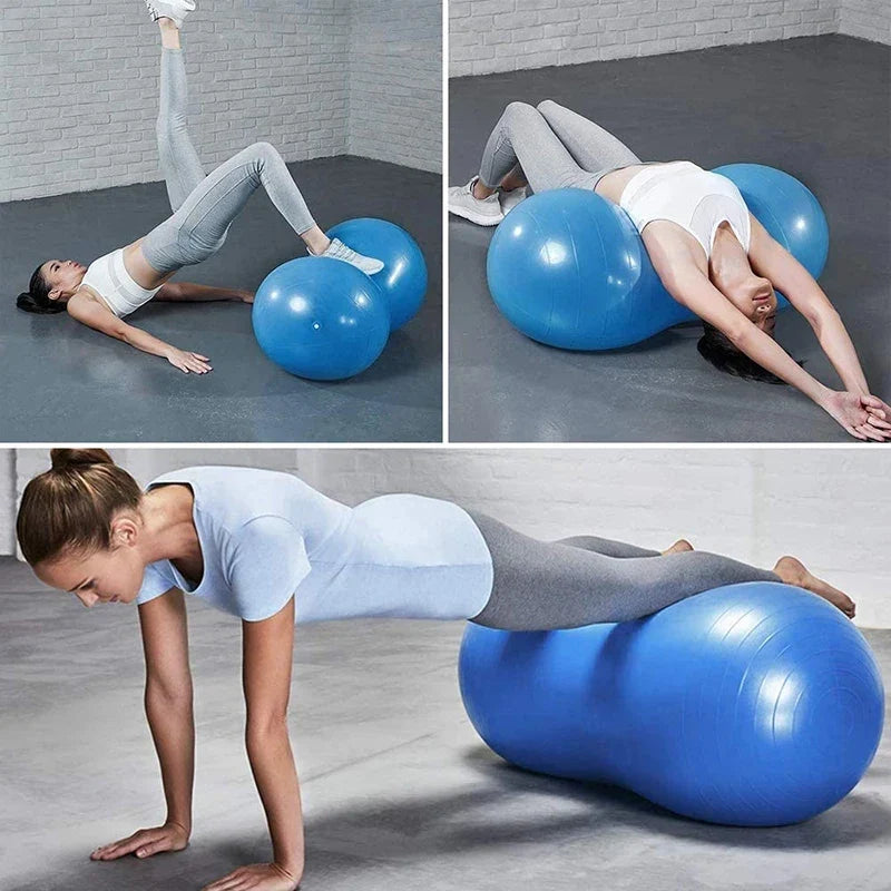 Peanut Ball Yoga Exercise Ball for Balance Training