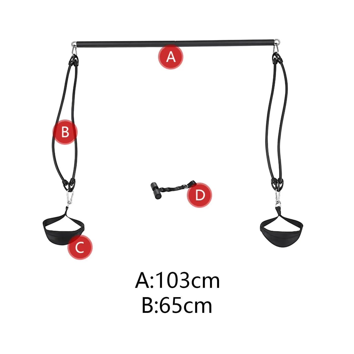 Professional Pilates Bar Kit for Home Workouts