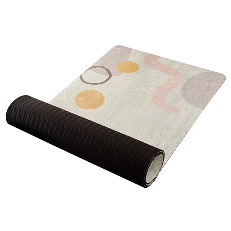 Portable Anti-Skid Suede Pilates Yoga Mat