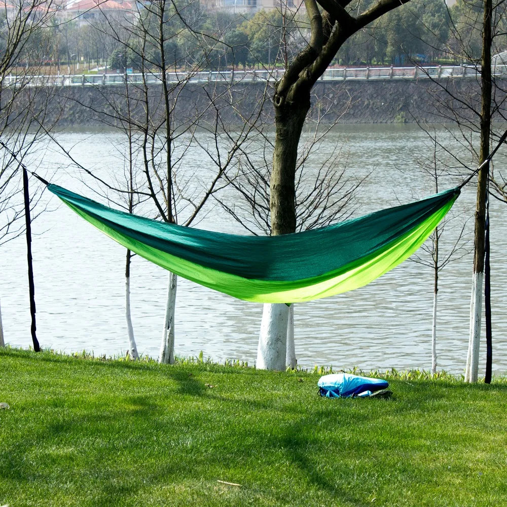 Portable Nylon Parachute Camping Hammock