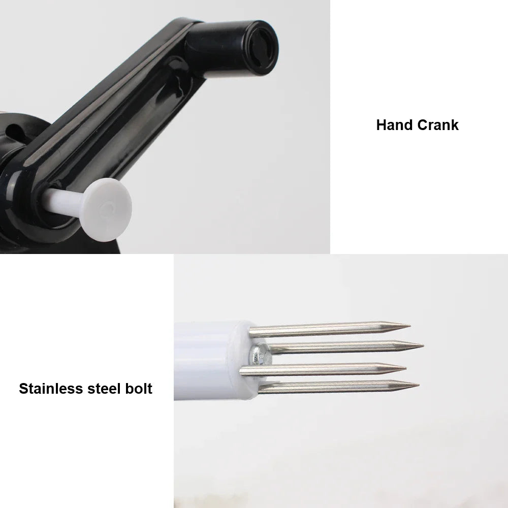 Hand-Cranked Multifunctional Fruit & Vegetable Peeler