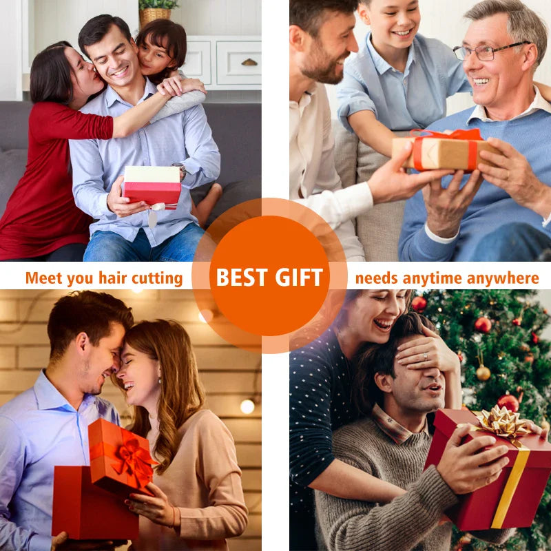 Hair Cutting Machine & Beard Trimmer Electric Shaver for Men Black