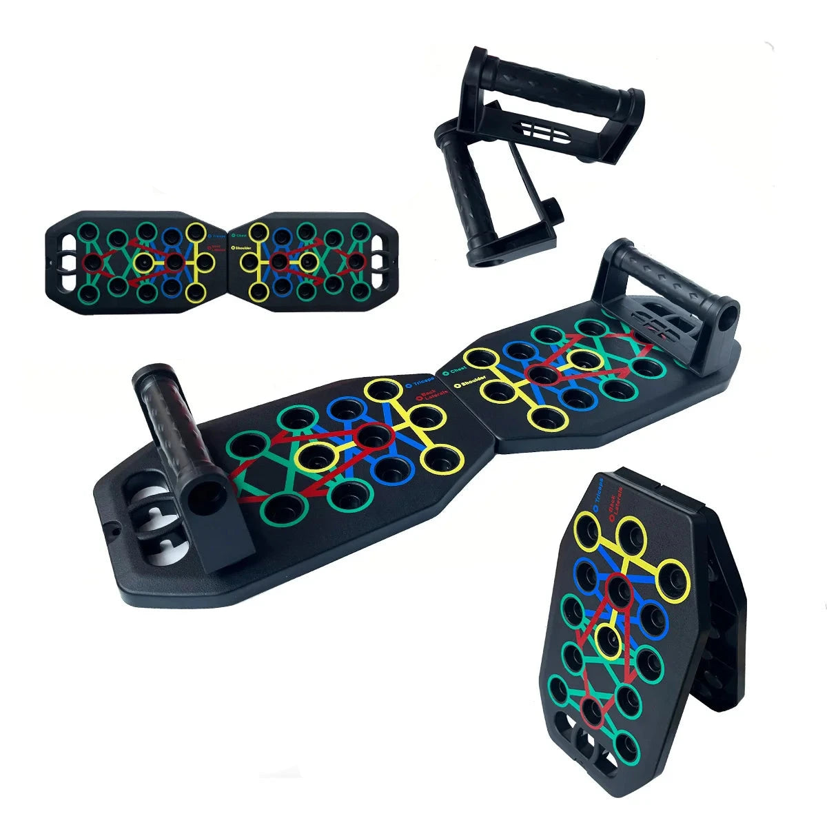 Multi-Function Push Up Board & Bar