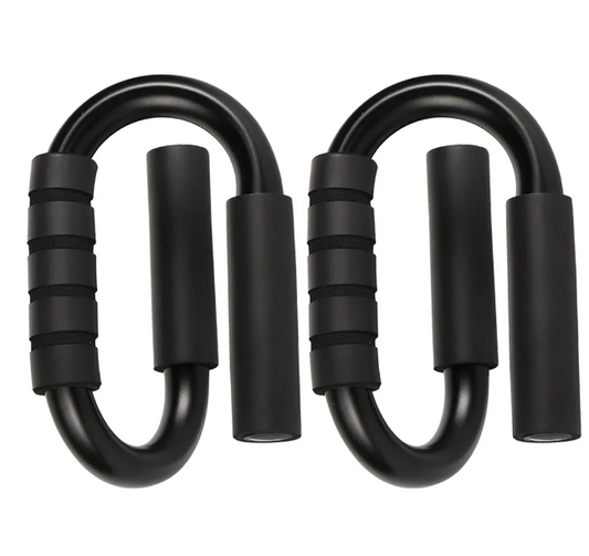 S-Shape Pushup Handles - Foam Grips