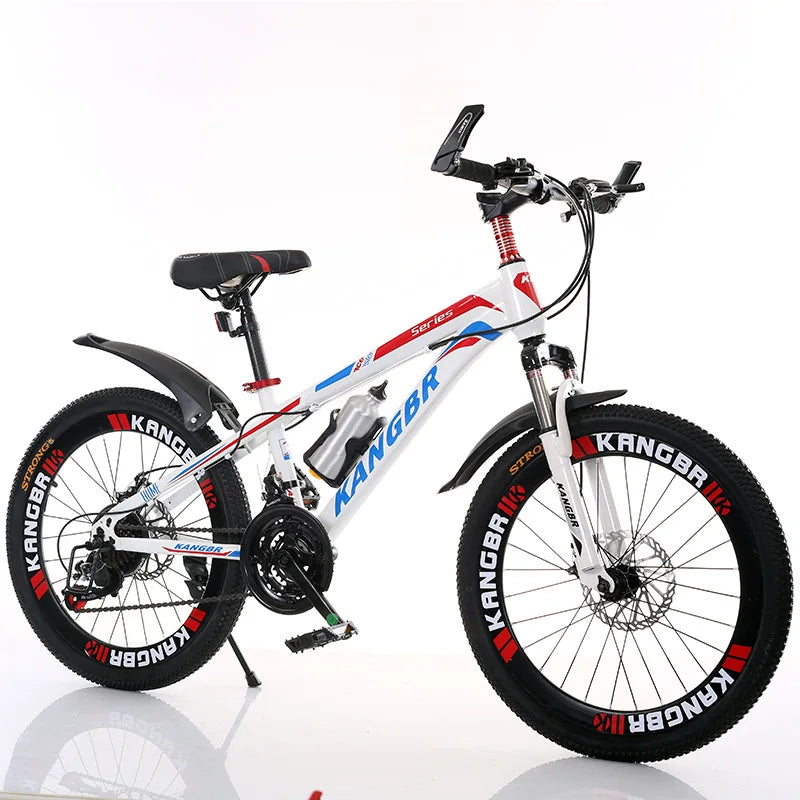Mountain Bike with Double Disc Brakes -  Perfect for Adults and Students