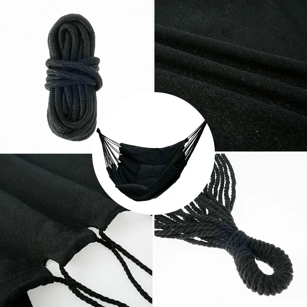 Portable Hanging Rope Hammock Chair