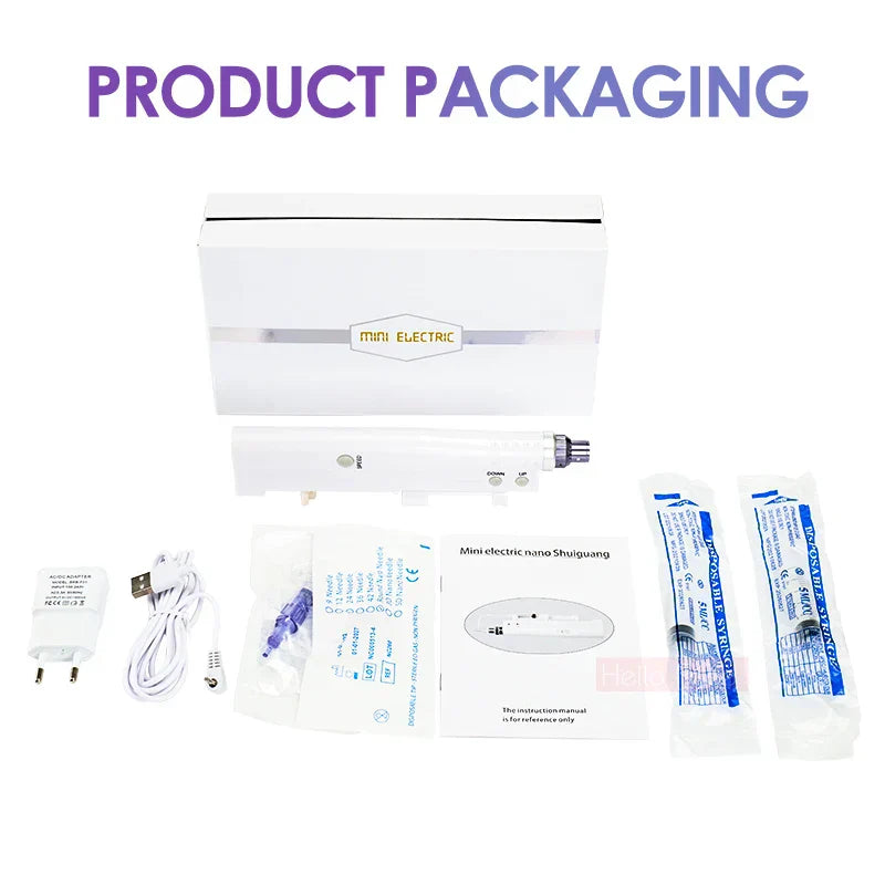 2-in-1 Hydra Whitening Injector with Aqua Derma Pen