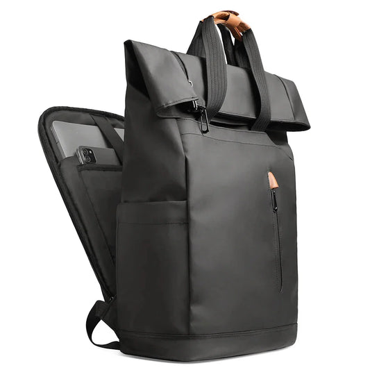 Ravel Expandable Laptop Backpack Waterproof Black