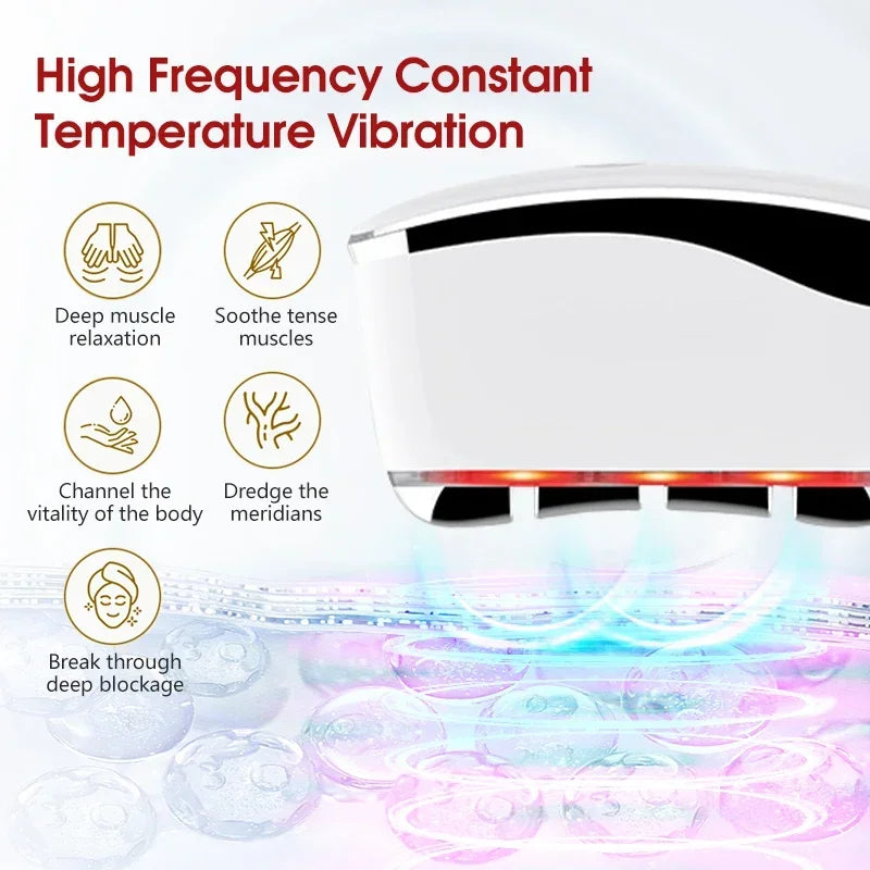 Dredging Meridian Massage Brush: Electric V-face Lifting Beauty Instrument