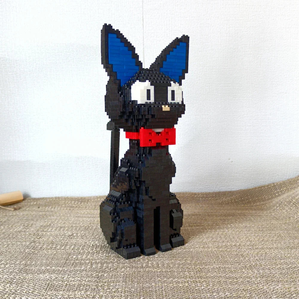 Black Cat Model Mini Building Blocks