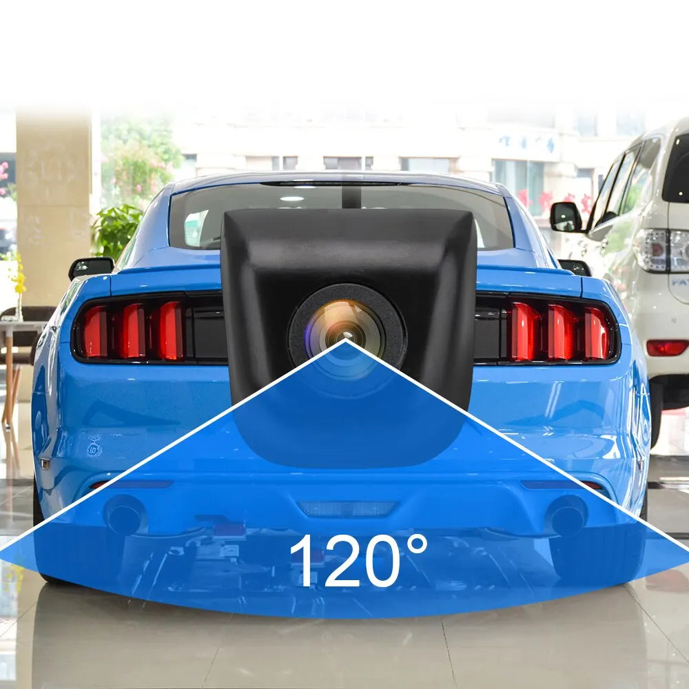 Car Reverse Rear View Camera HD Color Image Black