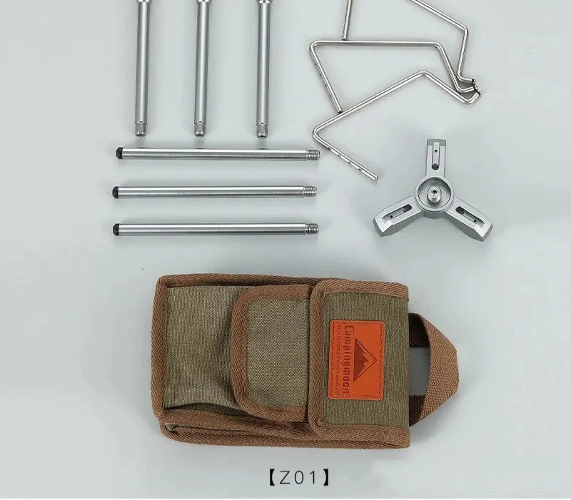 Gas Stove Expansion Bracket Silver