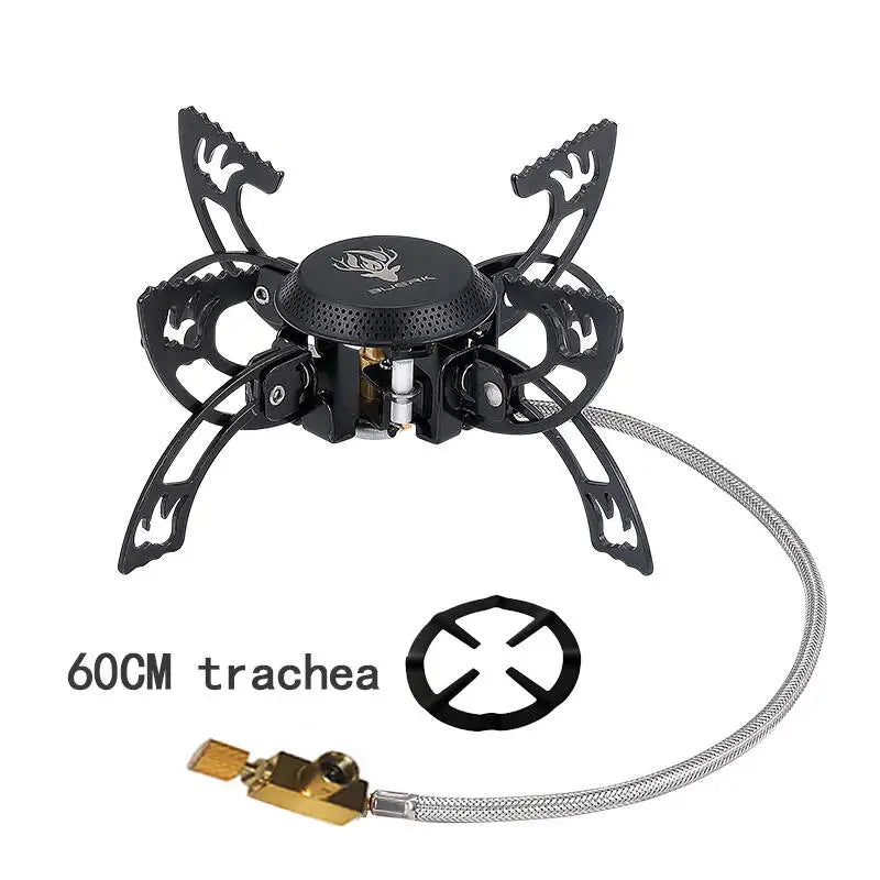 Folding 3800W UFO Camping Stove Black