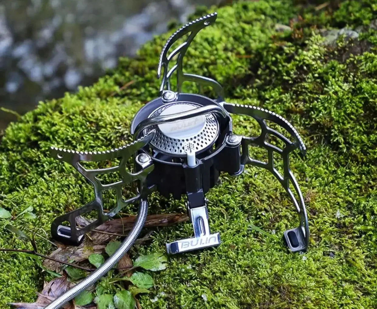 Camping Gas Stove 3500W Silver