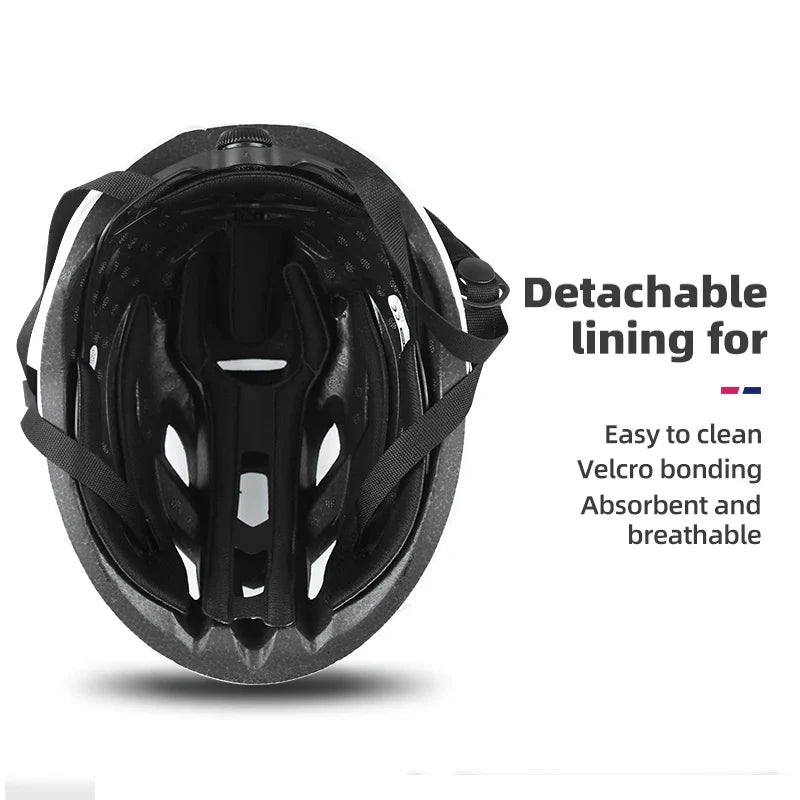 Lightweight Racing-Inspired Adult Bicycle Helmet Red