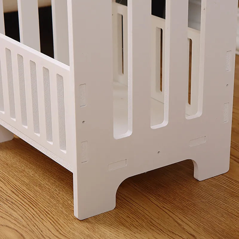 Compact and Chic: Nordic Modern Mini Bedside Table with Storage