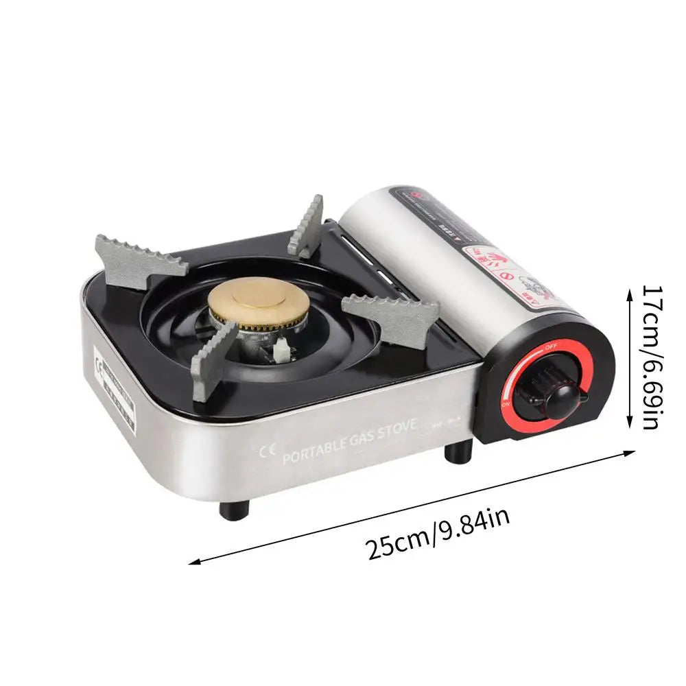 Mini Butane Camping Stove Grey