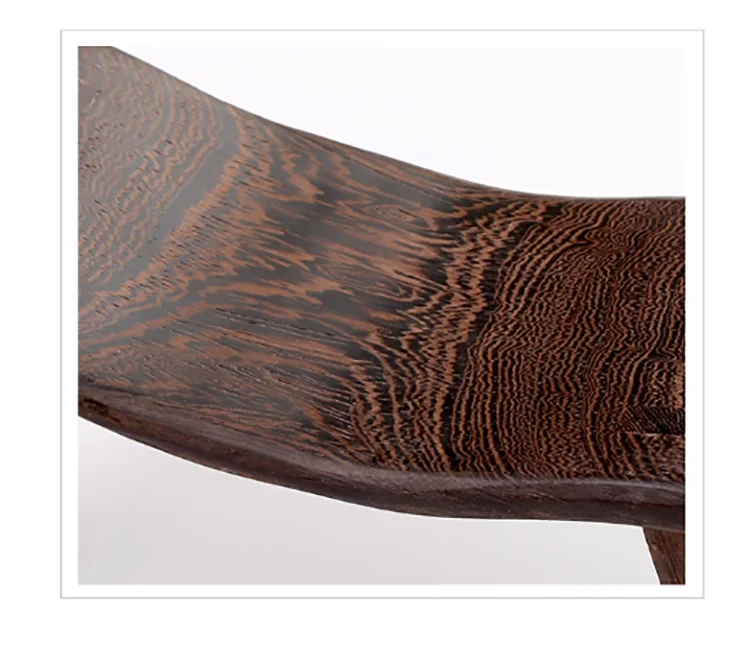 Multi-Functional Solid Wood Sleeping Stool - Chicken Wing Wood Cervical Vertebra Pillow
