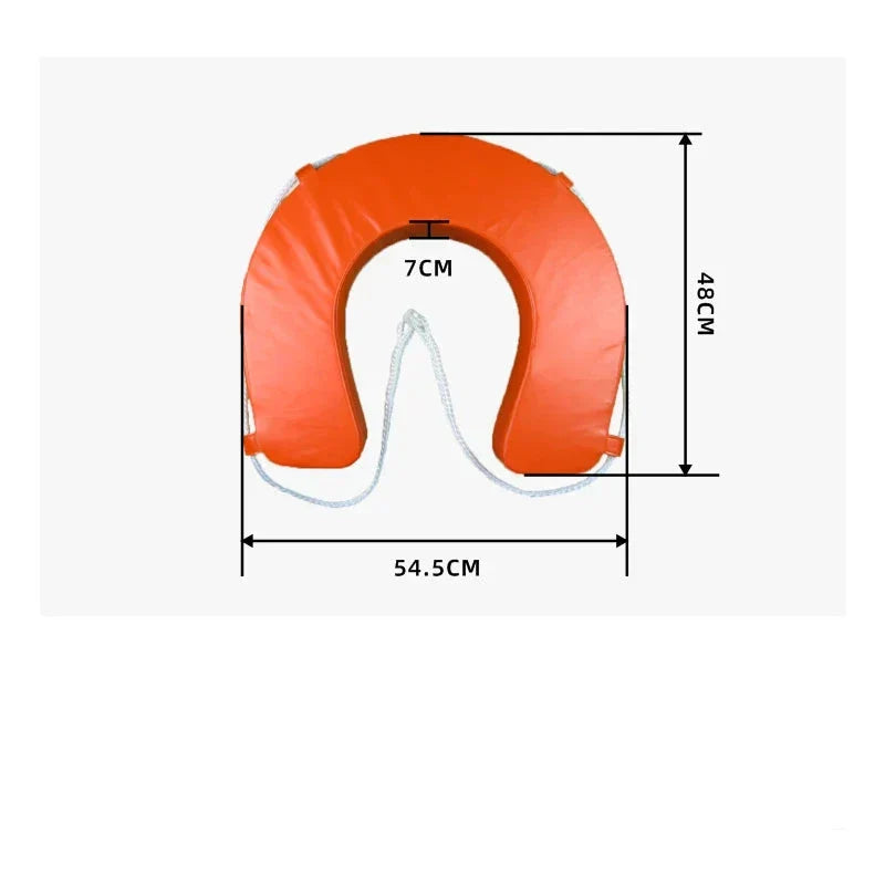 Universal Waterproof PU Leather Swimming Pool Safety Life Buoy