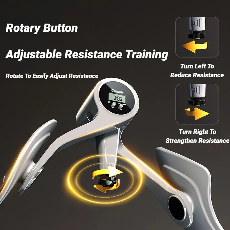 Smart Counting Kegel Trainer with 360° Rotation Grey