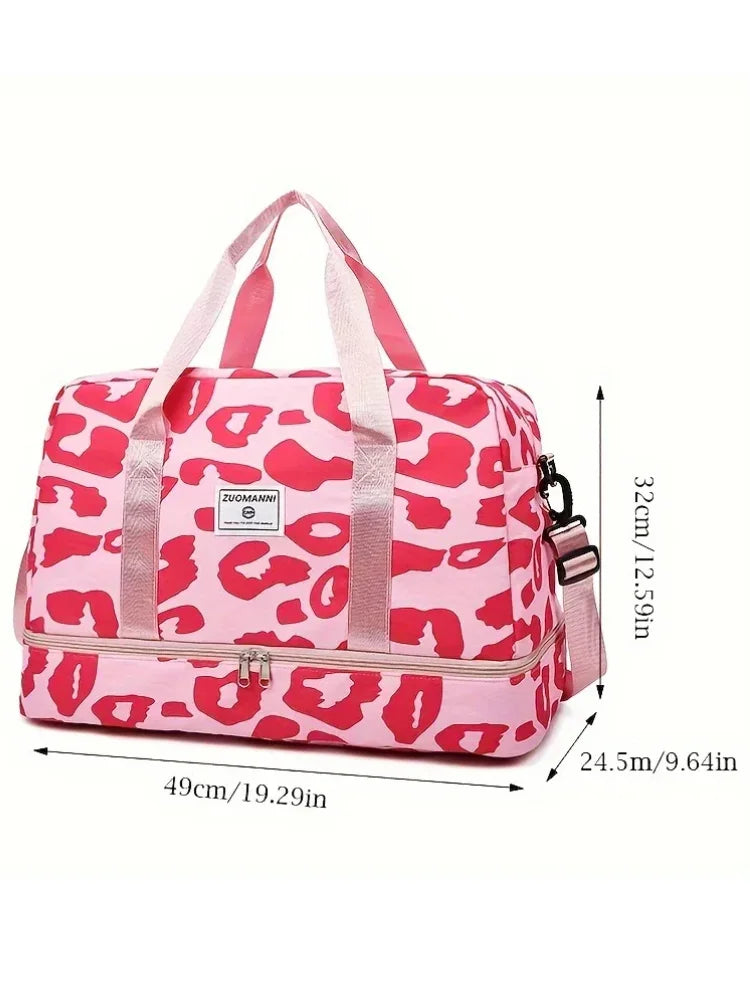 Women's Carry-On Travel Bag (Pink)